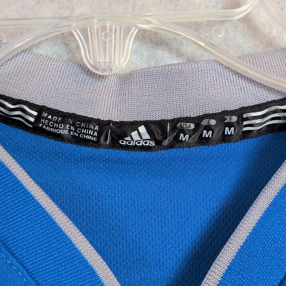 Adidas Dallas Mavericks NBA Dirk Nowitzki 41 Blue Jersey Youth M
